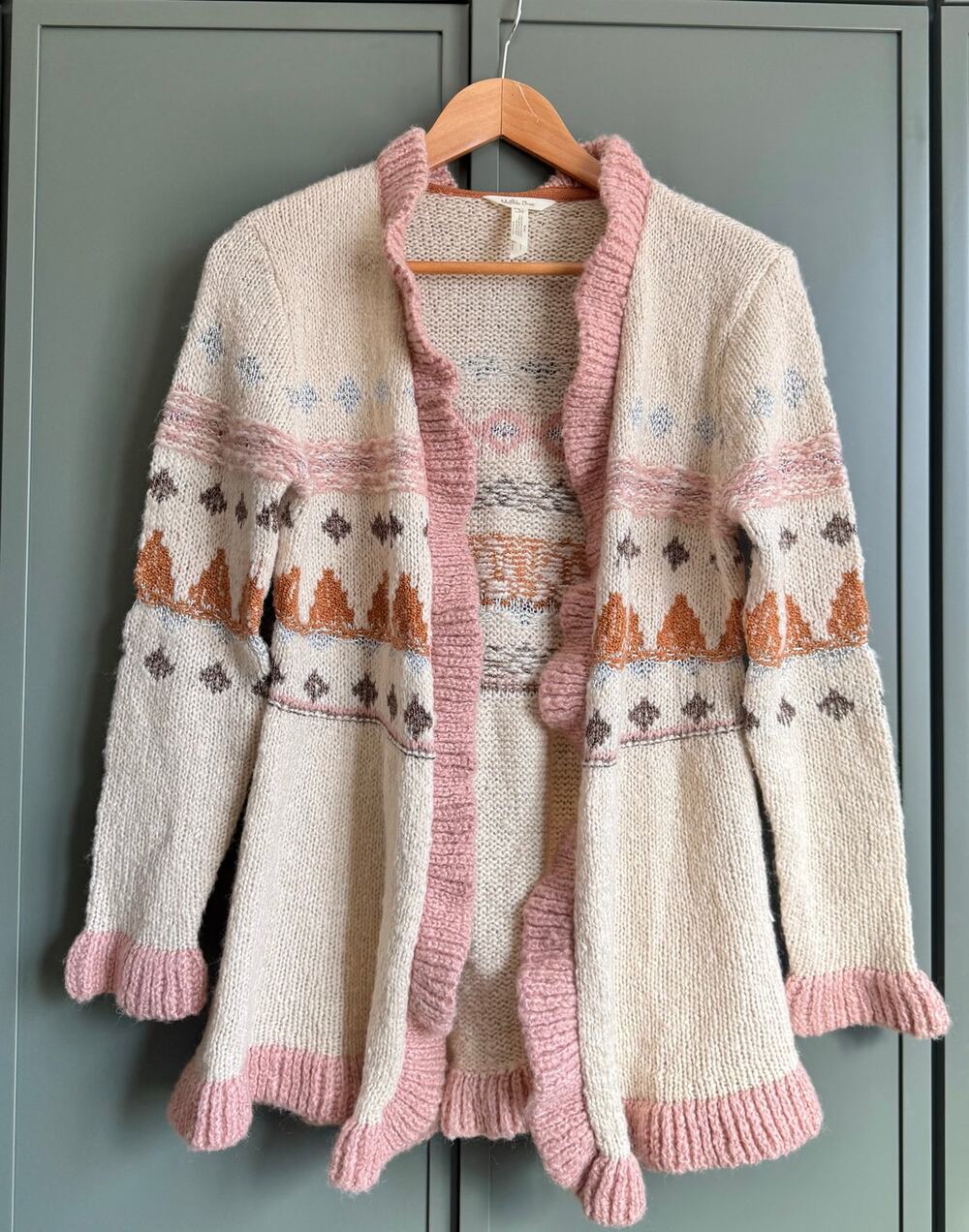 MATILDA JANE sz S Jacie Just Imagine wool cardigan EUC